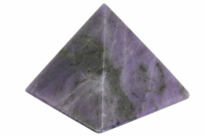 2" Polished Morado (Purple) Opal Pyramid - Photo 1